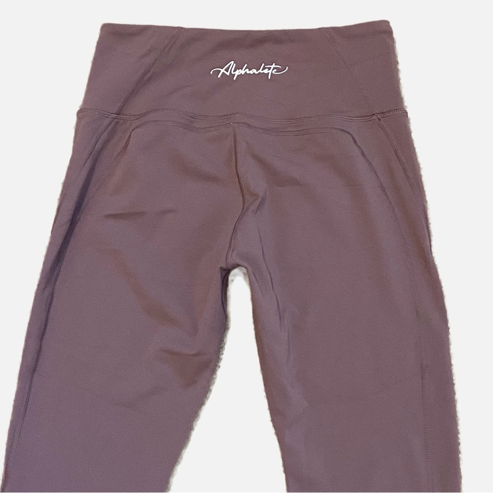 Alphalete Pulse Surge Leggings Passive Purple Size Medium - Picture 7 of 12